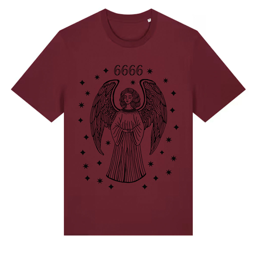 6666 Angel Numbers - Premium Organic Cotton Ethical Tee