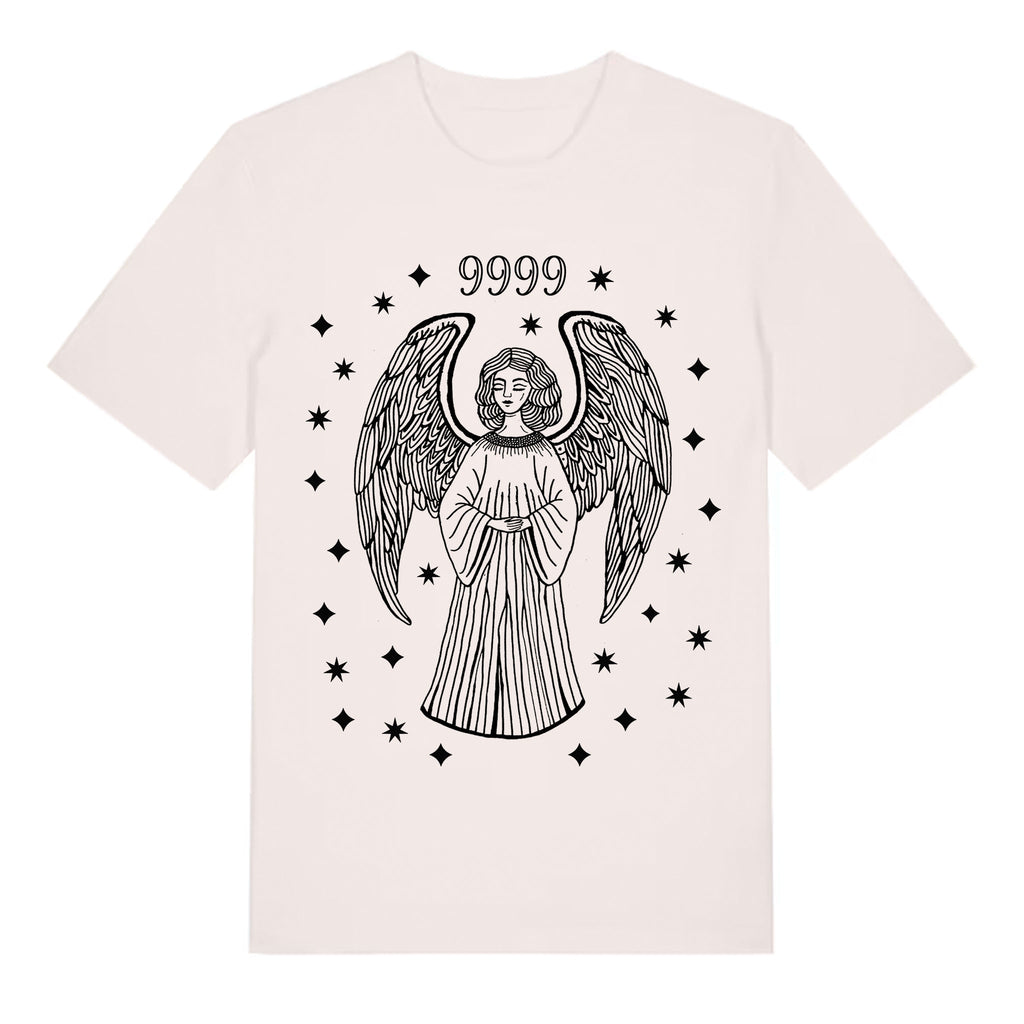 9999 Angel Numbers - Premium Organic Cotton Ethical Tee