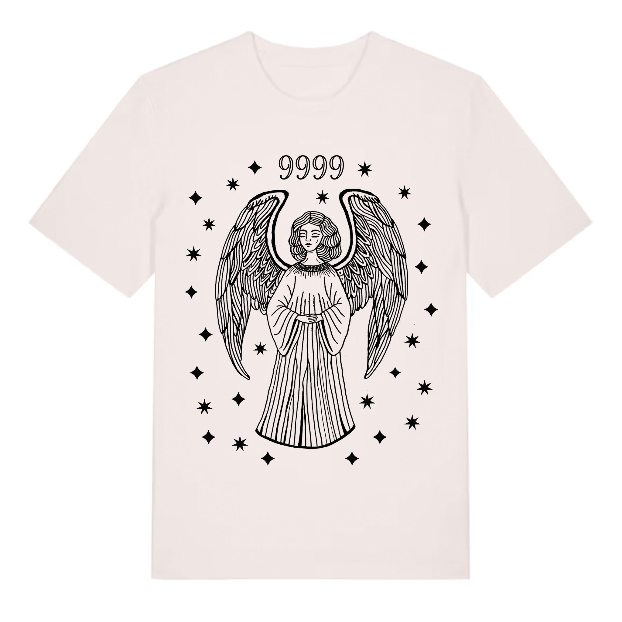9999 Angel Numbers - Premium Organic Cotton Ethical Tee