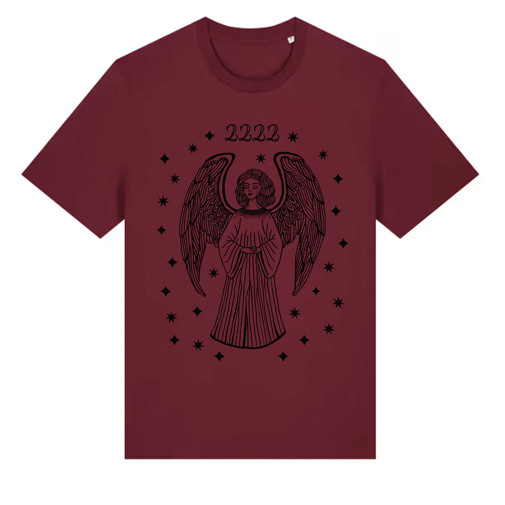 2222 Angel Numbers - Unisex Fit Organic Cotton Tee