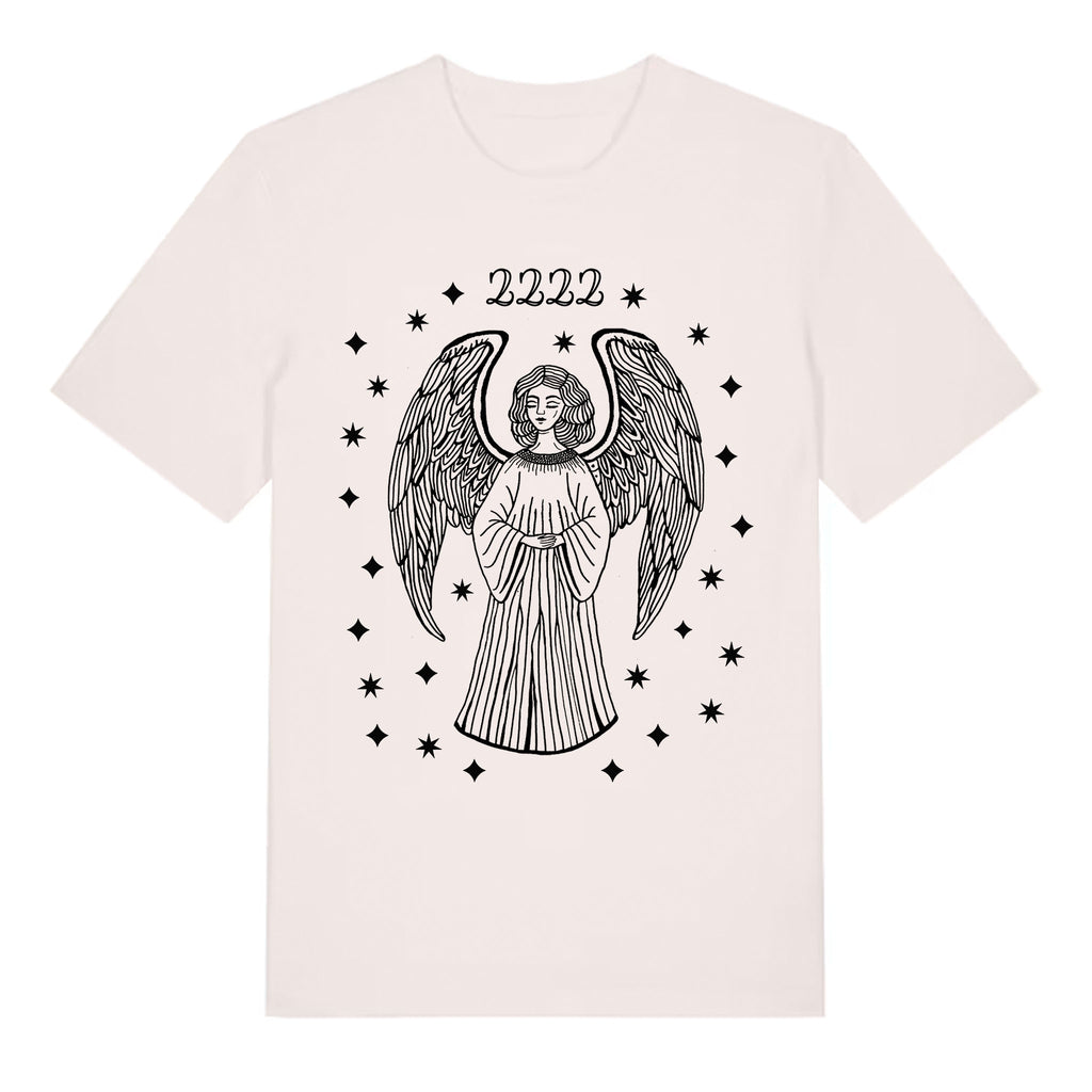 2222 Angel Numbers - Unisex Fit Organic Cotton Tee