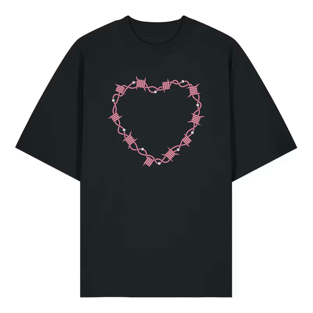 Don't Call Me Babe - Black Oversized Tee