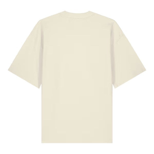 Beige t-shirt on a white background