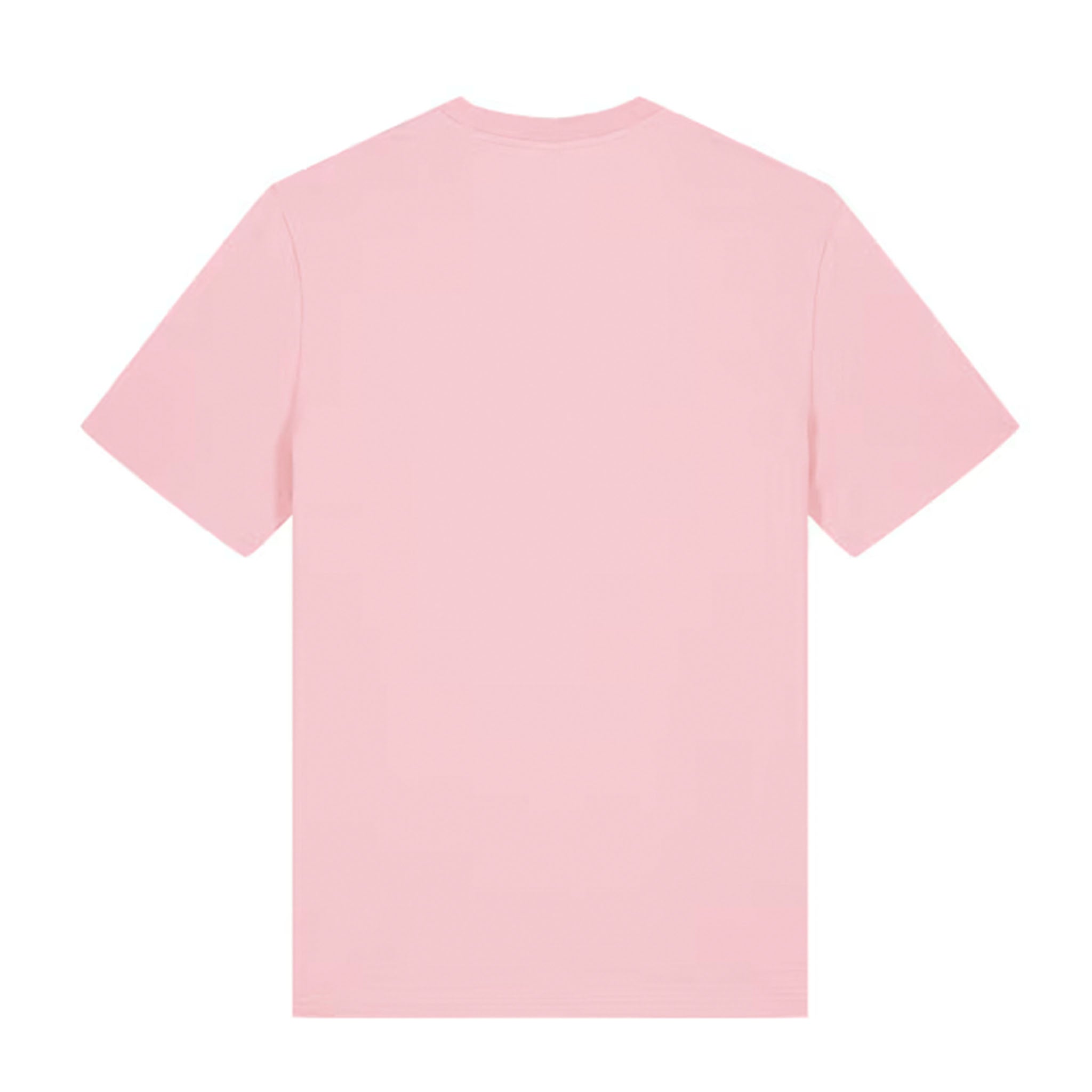 Pink t-shirt on a white background