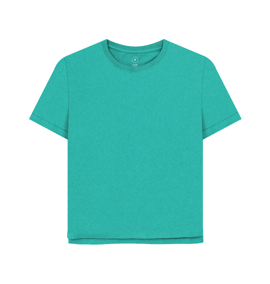 Seagrass Green Printed T-shirt Front