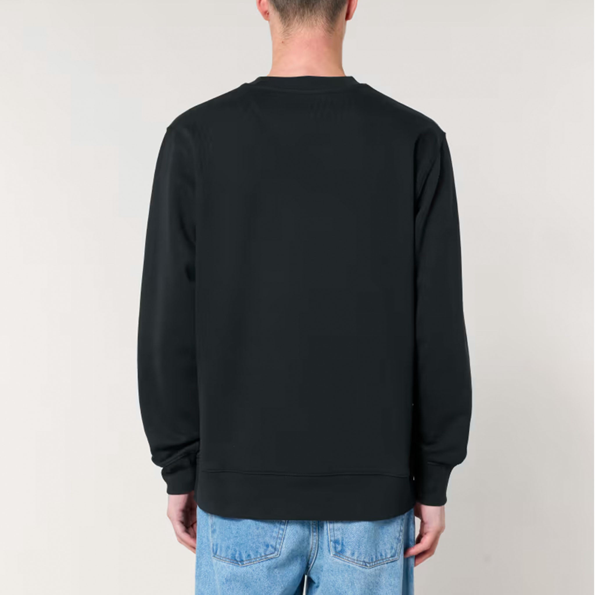 Three Waterfalls Organic Cotton Black Jumper