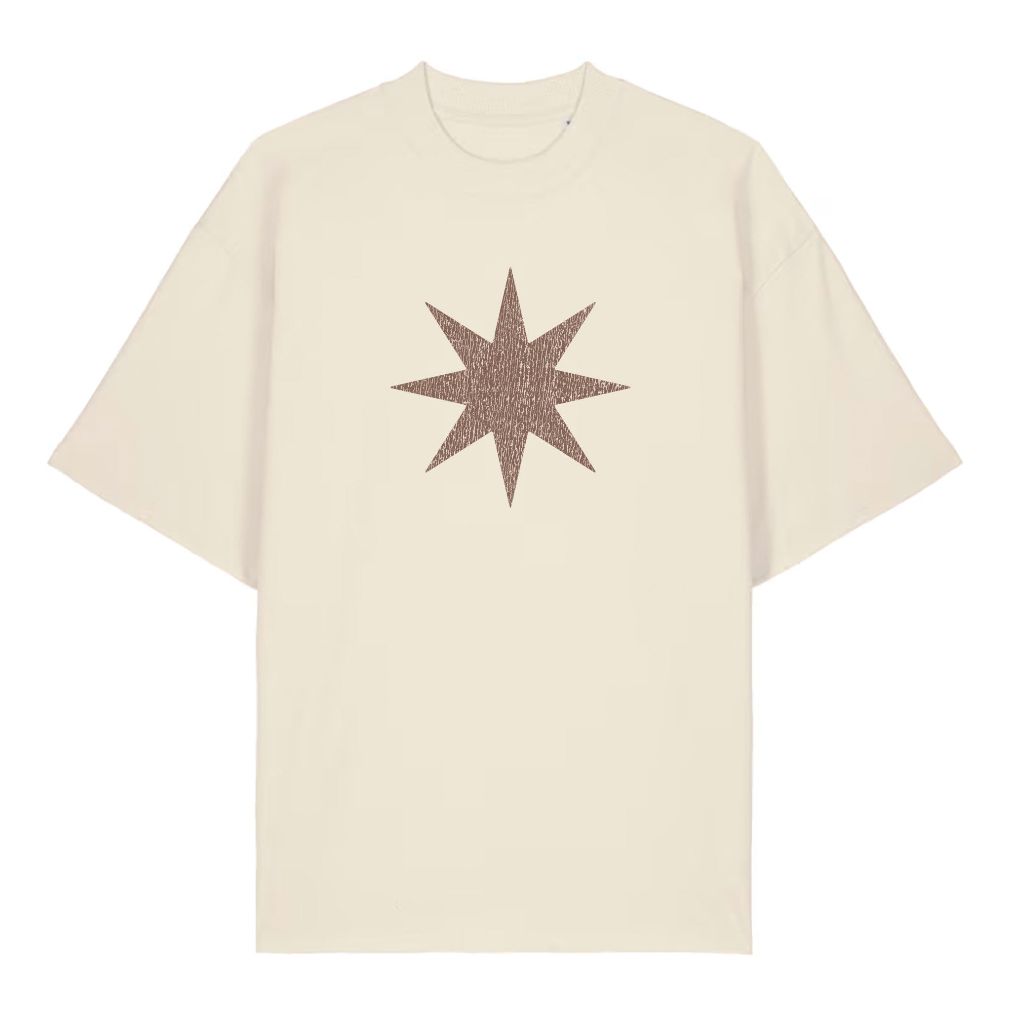 Minimalist Numerology - 8 - Oversized Natural Organic Cotton