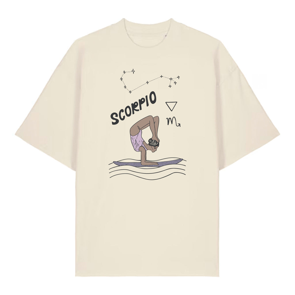 Scorpio Zodiac T-Shirt – Oversized Boyfriend Tee