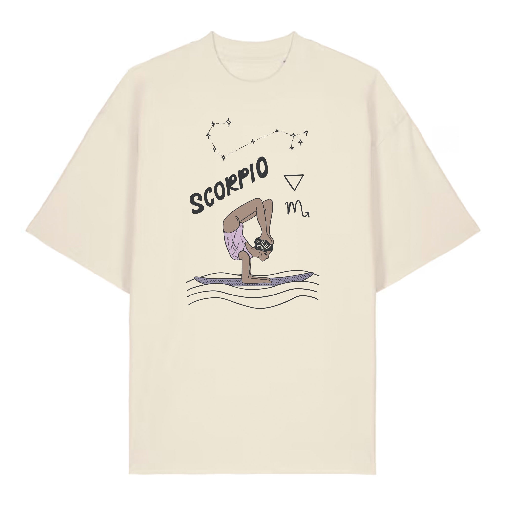 Scorpio Zodiac T-Shirt – Oversized Boyfriend Tee