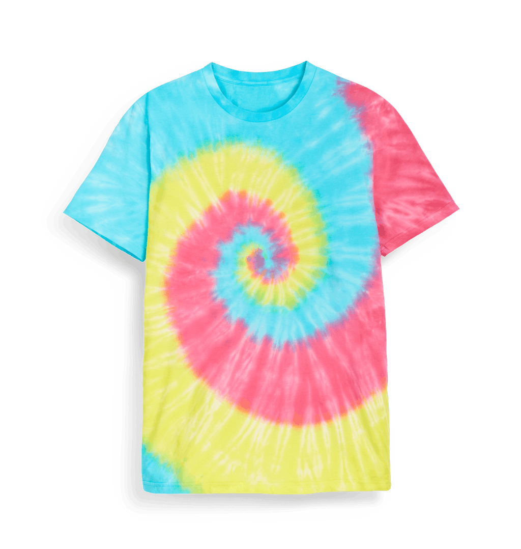 Tie Dye Printed T-shirt Front